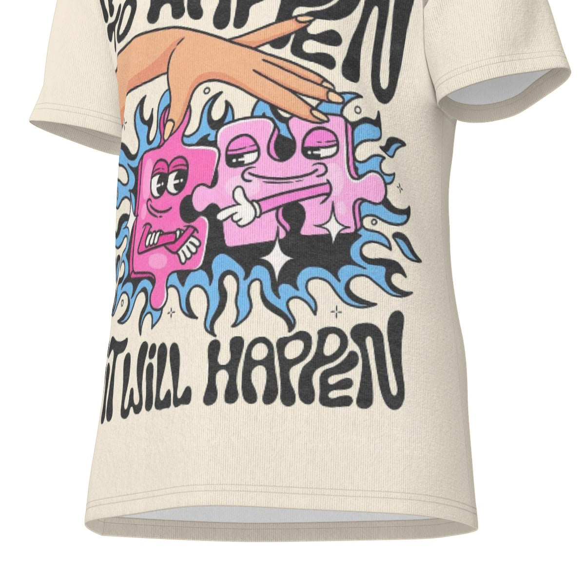 All-Over Print Men's O-Neck T-Shirt | 190GSM Cotton